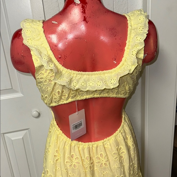 NWT Hello Molly eyelet maxi dress - Picture 4 of 6